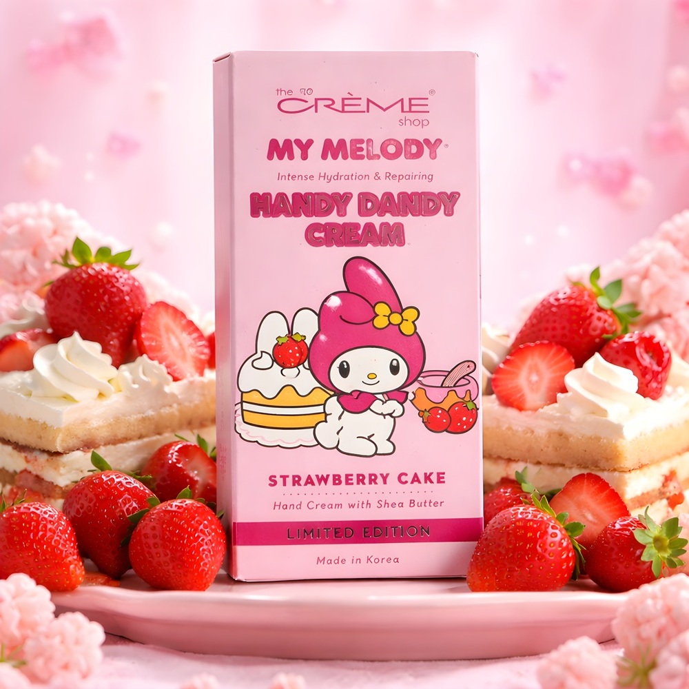 The Crème Shop Limited Edition My Melody Handy Dandy Cream - Strawberry Cake
